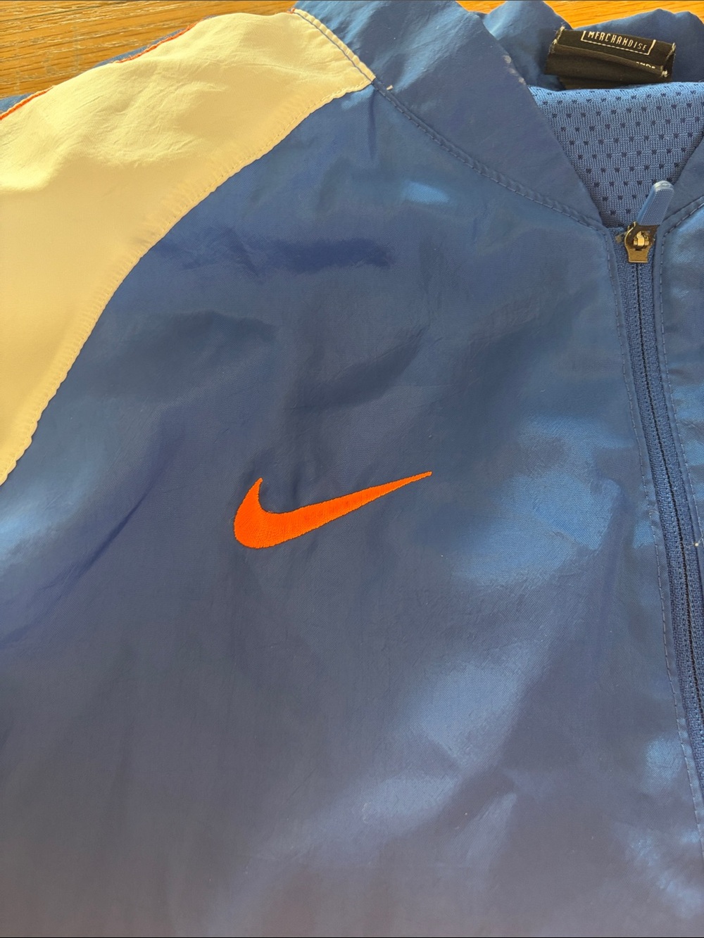 nike womens mets track jacket sz small - Picture 3 of 6